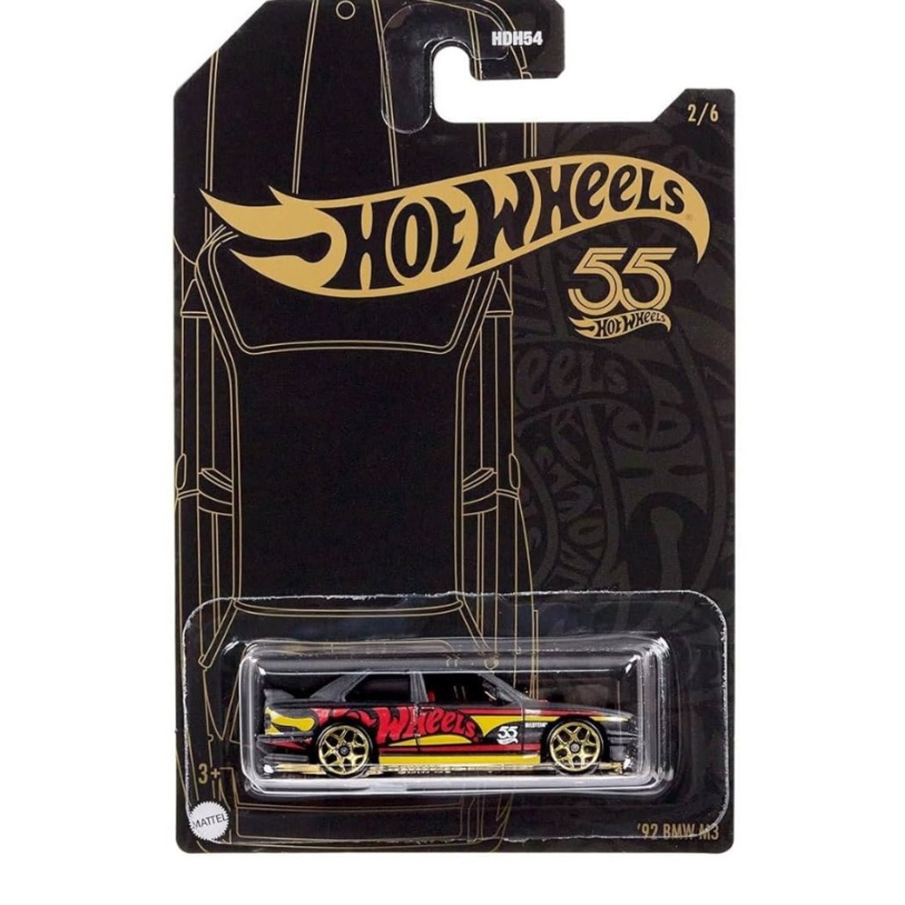 Hot Wheels '92 BMW M3 Die-Cast Car 2/6 NEW
